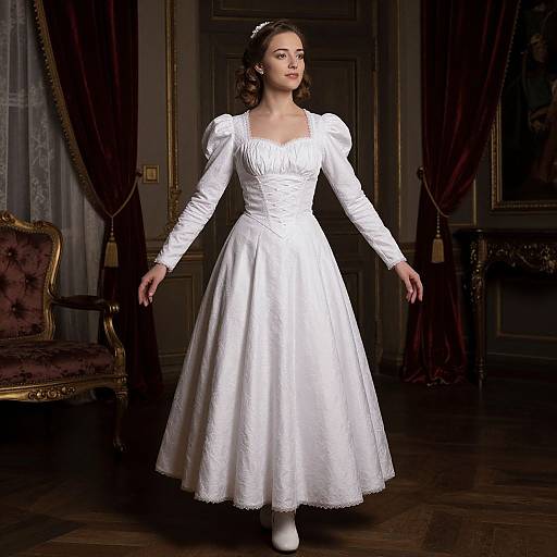 Girl in Phantom Opera Costume