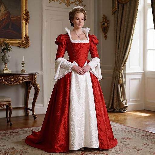 Mary Queen of Scots Costume Portrait