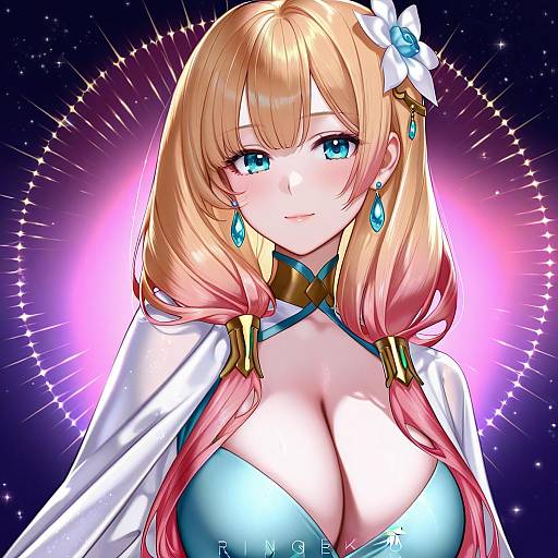 Illustration of Gunnthra (fire emblem), fire emblem in the style of Ringeko-chan