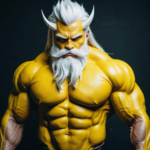 Muscular Darunia Cosplay Costume Design