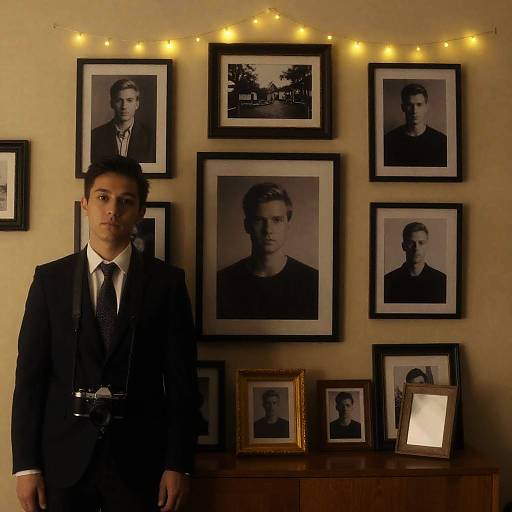 Intimate Portrait in a Cozy Room