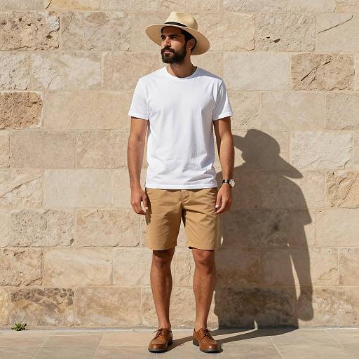 Summer Casual Male Outfit in Natural Light