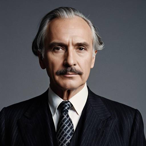 Elderly Gentleman in Tailored Suit