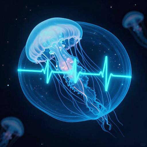 Glowing Jellyfish in Sleeping Giant