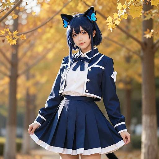 Shoko Ieiri Inspired Autumn Cosplay