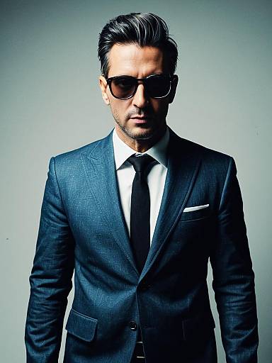 Photorealistic Modern Fashion Male Portrait