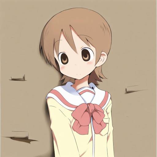 Illustration of Aioi yuuko, nichijou in the style of Kugimiya atsuki