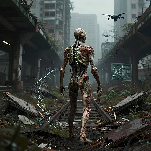 Myco-Cartographer of the Overgrown Metropolis