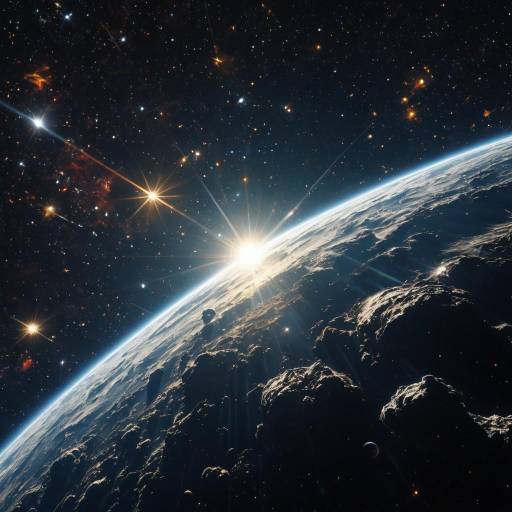 Ultra HD Nebula Scene in Natural Light