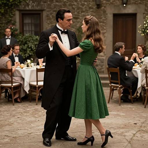 Dracula and 1940s Dance Scene