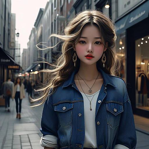 Urban Chic: City Fashion Wanderer