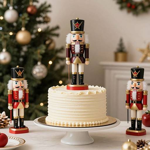 Vintage Christmas Gender Reveal Party