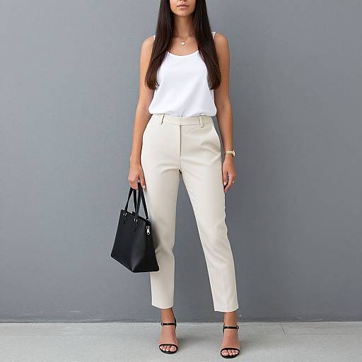 Realistic Casual Corporate Fashion Portrait