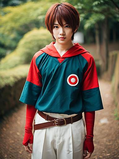 Lifestyle costume photo of Morisawa chiaki. Cosplay clothes