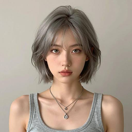 Photo-Realistic Portrait of Young Woman