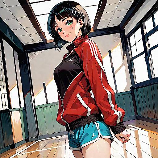 Suguha Kirigaya Dojo Dynamic Pose