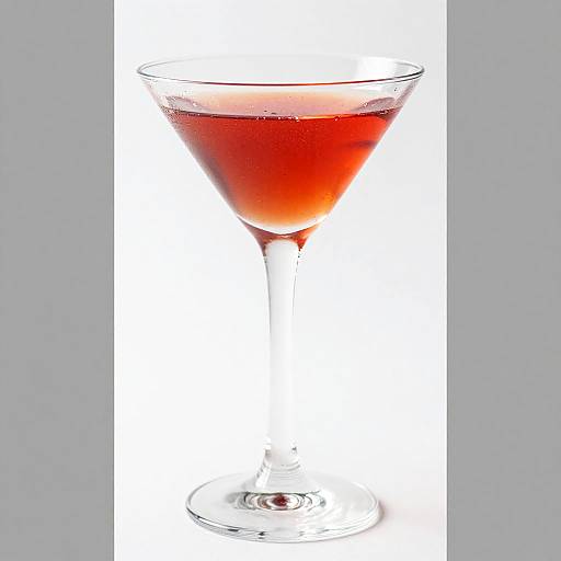Vibrant Martini Glass Digital Art