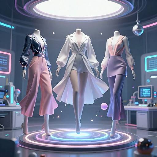 Sci-Fi Virtual Fashion Laboratory