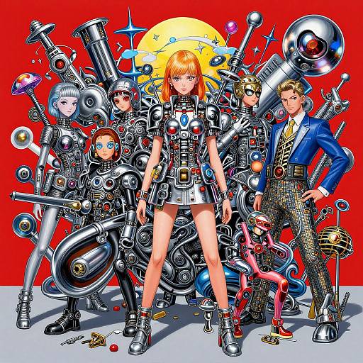 Hyper Aesthetic Mega Gonzo Artwork