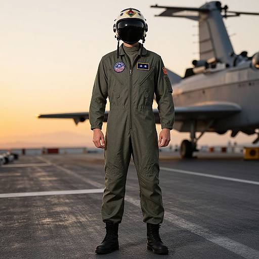 DIY Charlie Top Gun Flight Suit Costume