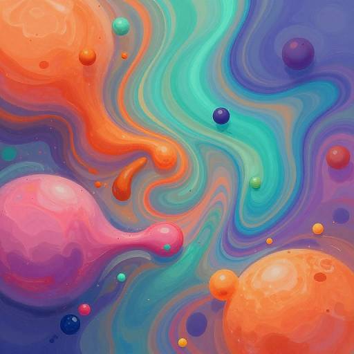 Surreal Gravity-Defying Dreamscape