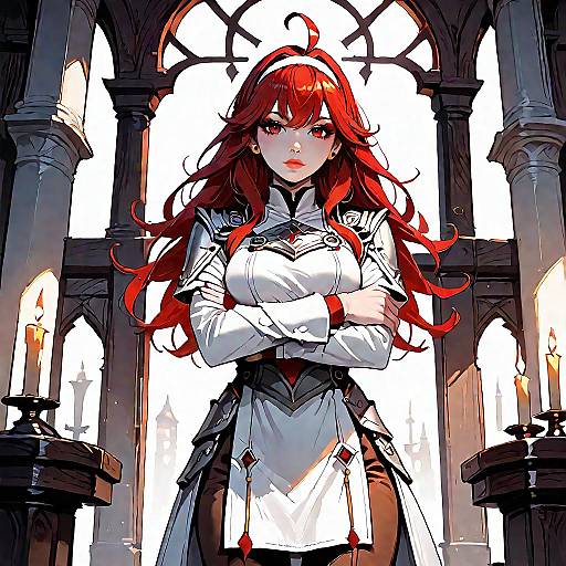 Eris Greyrat in Knight Dress