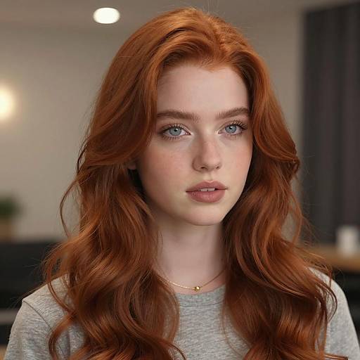 Photorealistic Portrait of Young Woman