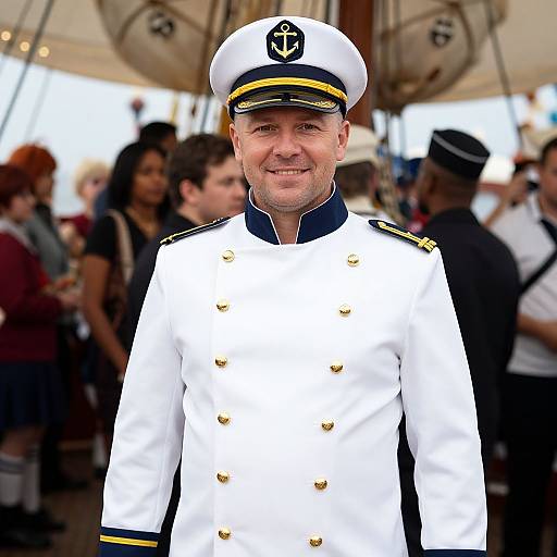 Warm Ship Captain Cosplay Portrait