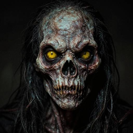 Macabre Hyperrealistic Scary Creature