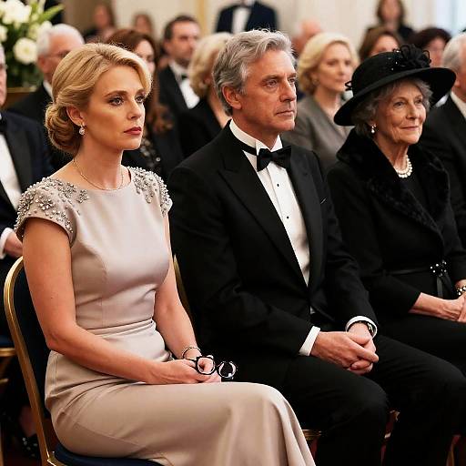 Formal Event Front Row Attendees