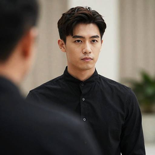 Elegant Portrait of a Handsome Man