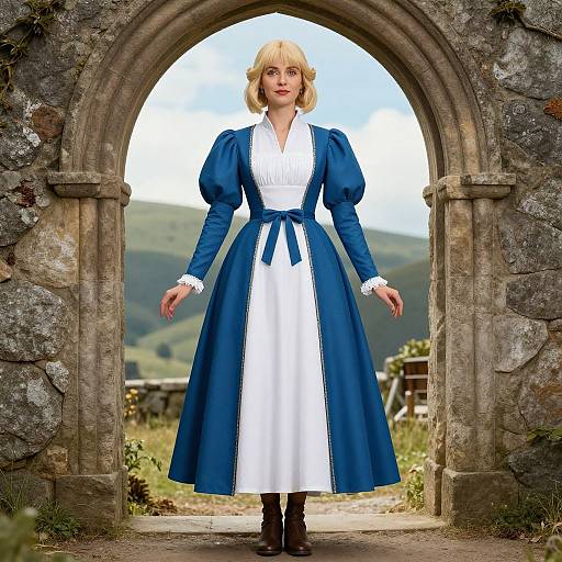 Medieval Sophie Costume Archway Scene