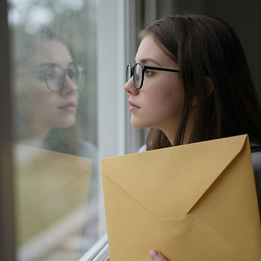 Woman Reflecting in Quiet Solitude