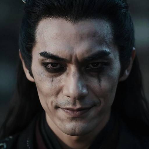 Sinister Portrait of a Mysterious Man