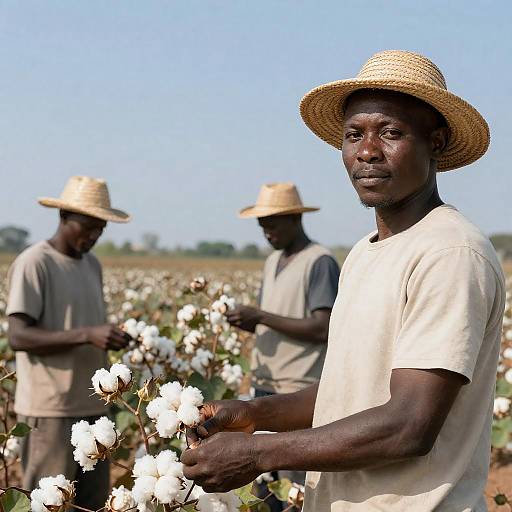 Capturing Life in a Cotton Field