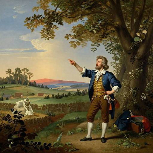 Reconstruction of Goethe in the Campagna