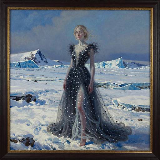 Eldritch Arctic Haute Couture Portrait