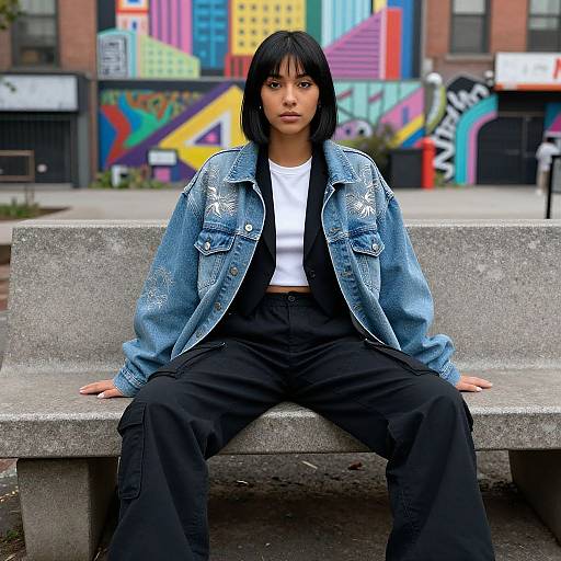 Street Fashion in Vibrant Brooklyn Park