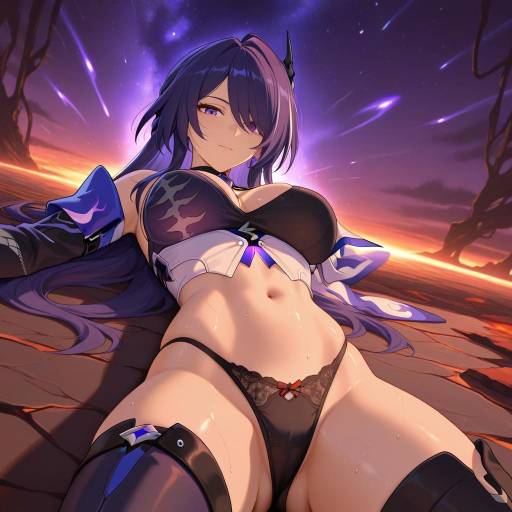 Anime Girl in Fantasy Setting