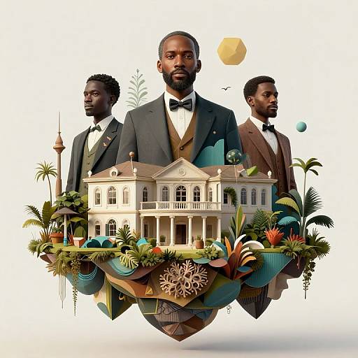 Abstract Geometric Lagos AR Exploration