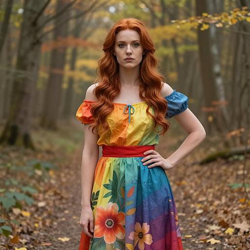 Photorealistic Chrissy Costume in Nature