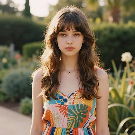 Blunt Fringe Summer Fashion Edit