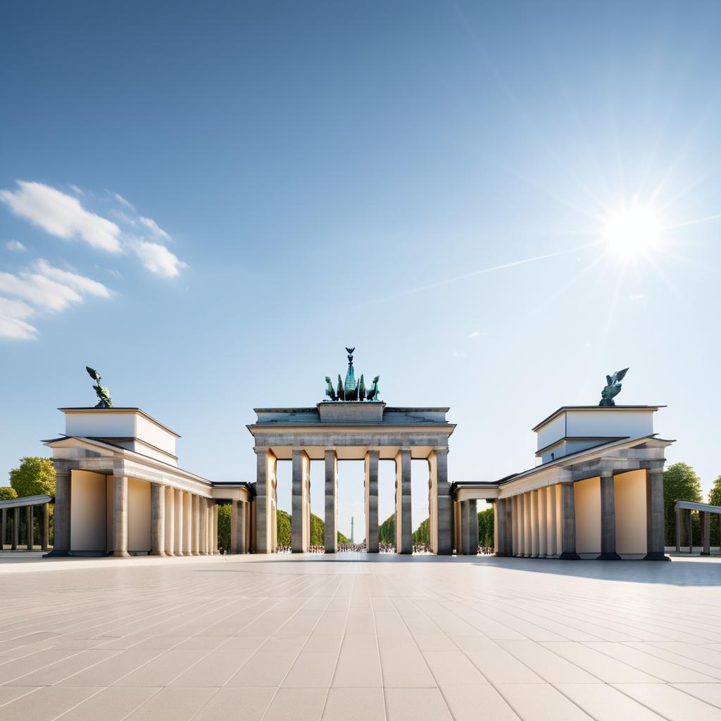 Brandenburg Gate Reimagined in UHD