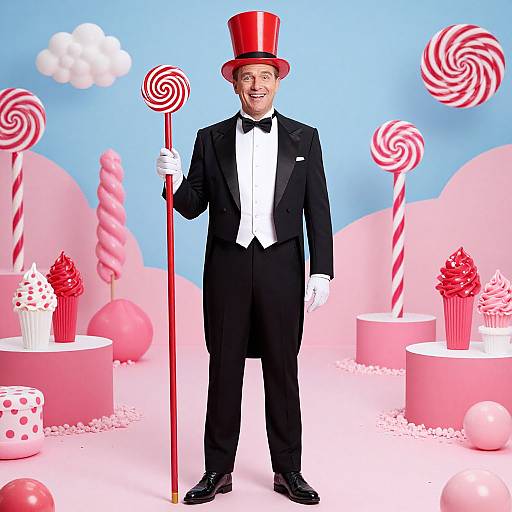 Candyland Lord Licorice Costume