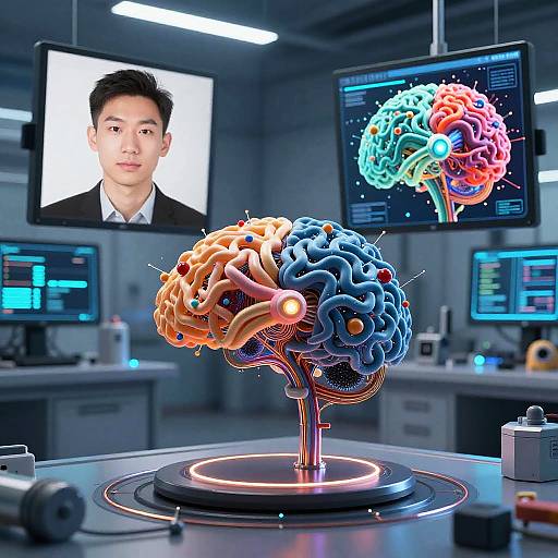 Futuristic Neural Network Art Creation