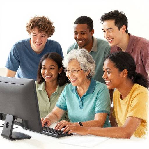 Diverse Group Learning on Computer