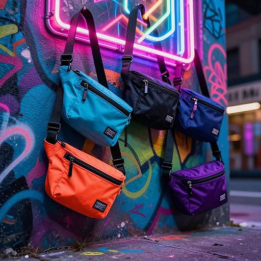 Cyberpunk Urban Fanny Pack Fashion