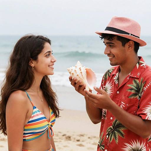 Beachside Smiles: Colorful Summer Moments