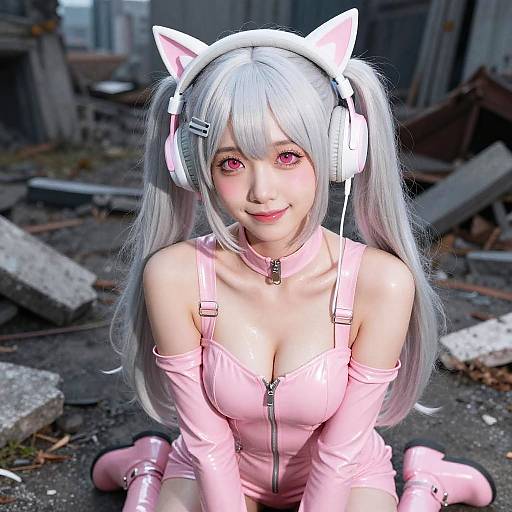 Kpop Idol in City of Ruins