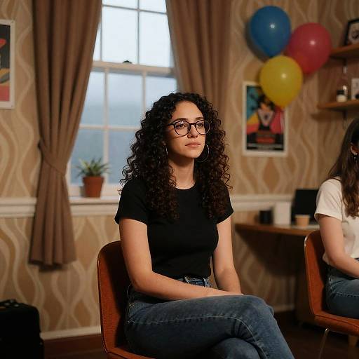 Charming Retro Portrait of a Woman